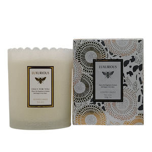2 Pack Luxurious Soy Wax Scented Candle English Pear & Freesia 7 oz